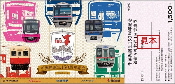 千葉県誕生150周年記念1日乗車券(見本).jpg